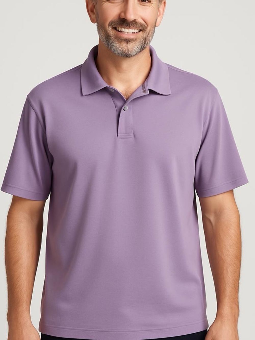 Joseph Abboud Polo Shirt Mens XL Lilac Purple Liquid Soft Cotton